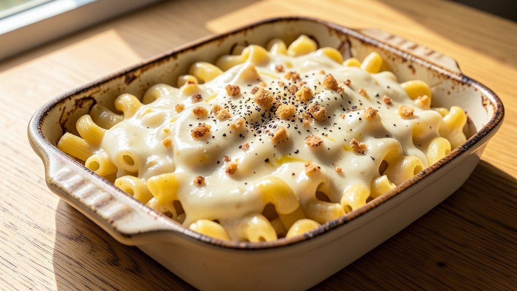Beecher's Mac and Cheese Copycat Recipe: Vanilla Bean Swirls and Buttery Biscuit Crown