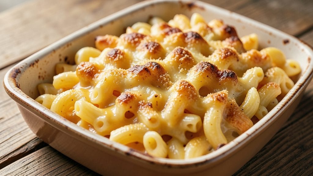 Betty Crocker Baked Macaroni and Cheese Recipe: Crispy Top, Gooey Swirls in One Pan