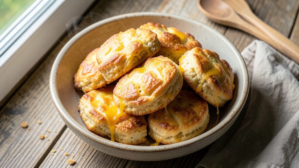 Bisquick Cheddar Cheese Biscuits Recipe: Golden Crust With Hidden Cheese Pull-Apart Layers