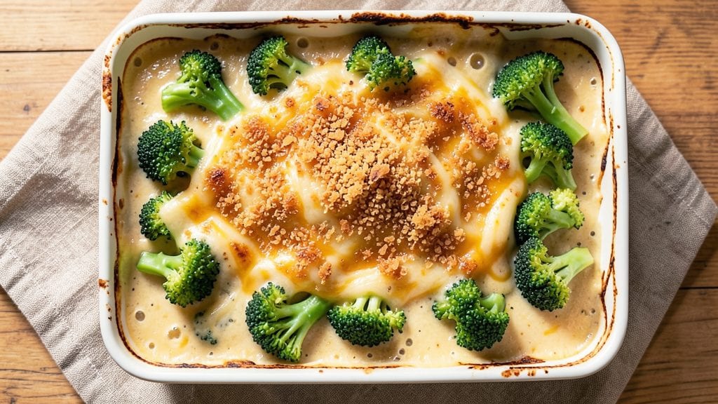 Campbell's Broccoli Cheese Casserole Recipe: One-Pan Cheesy Crunch With Creamy Swirls