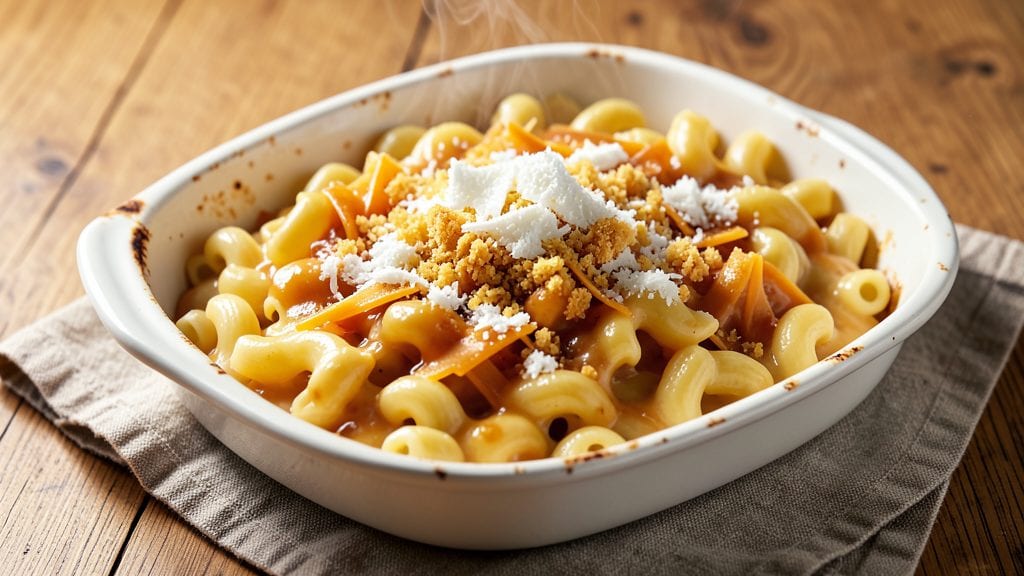 Campbell's Cheddar Cheese Mac and Cheese Recipe: Crispy Top, Gooey Pull-Apart Magic