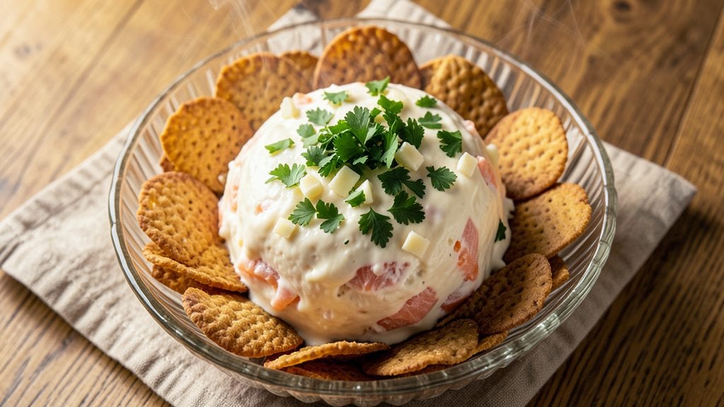 Canned Salmon Cheese Ball Recipe: Crunchy Herb Crust Meets Flaky Fish Magic