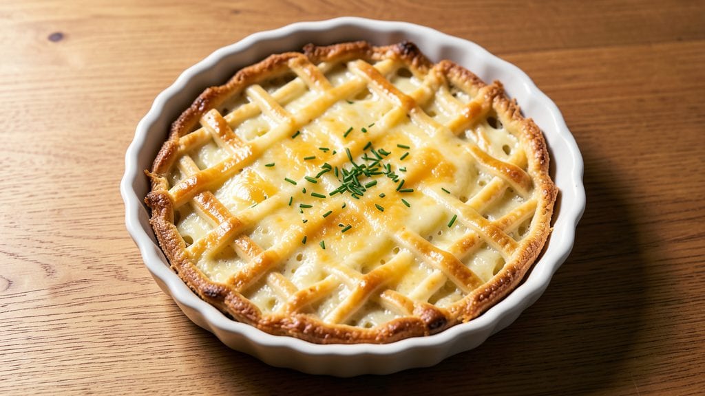 Cheddar Cheese Quiche Recipe: Golden Crust Meets Velvety Egg Custard