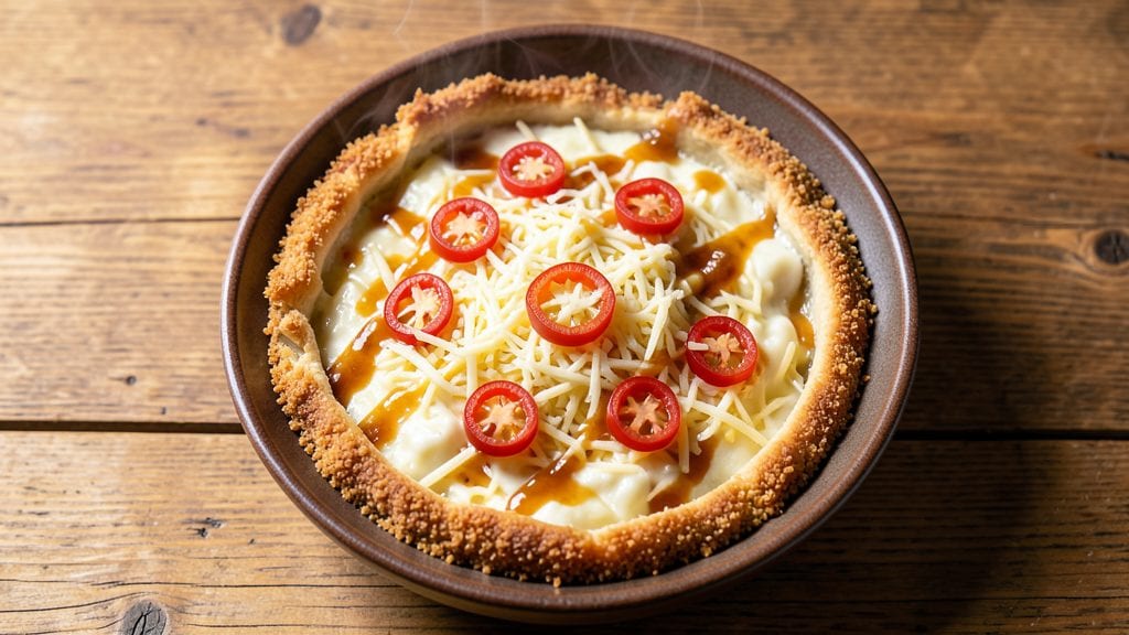 Cheese Bomb Recipe: Crispy Breadcrumb Crown Over Gooey Pull-Apart Magic