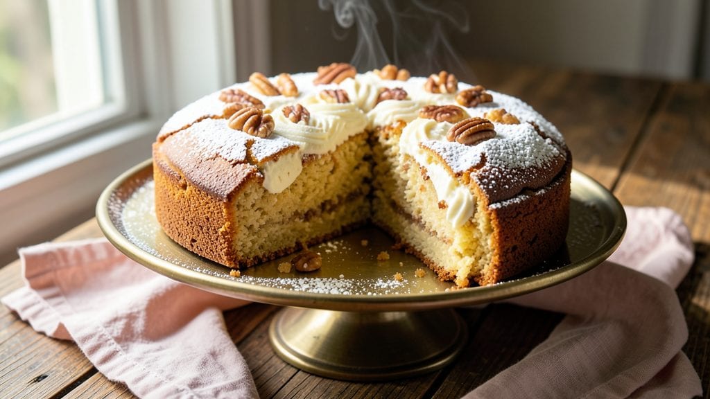 Cheese Pound Cake Recipe: Buttery Layers and Vanilla Swirls