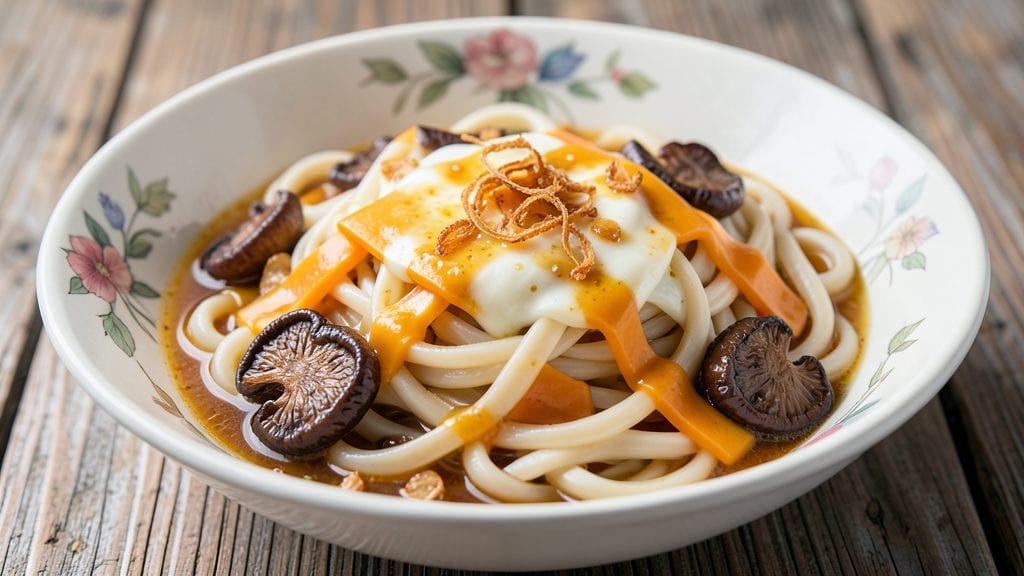 Cheese Udon Recipe: Silky Noodles With Melty Cheese and Savory Broth