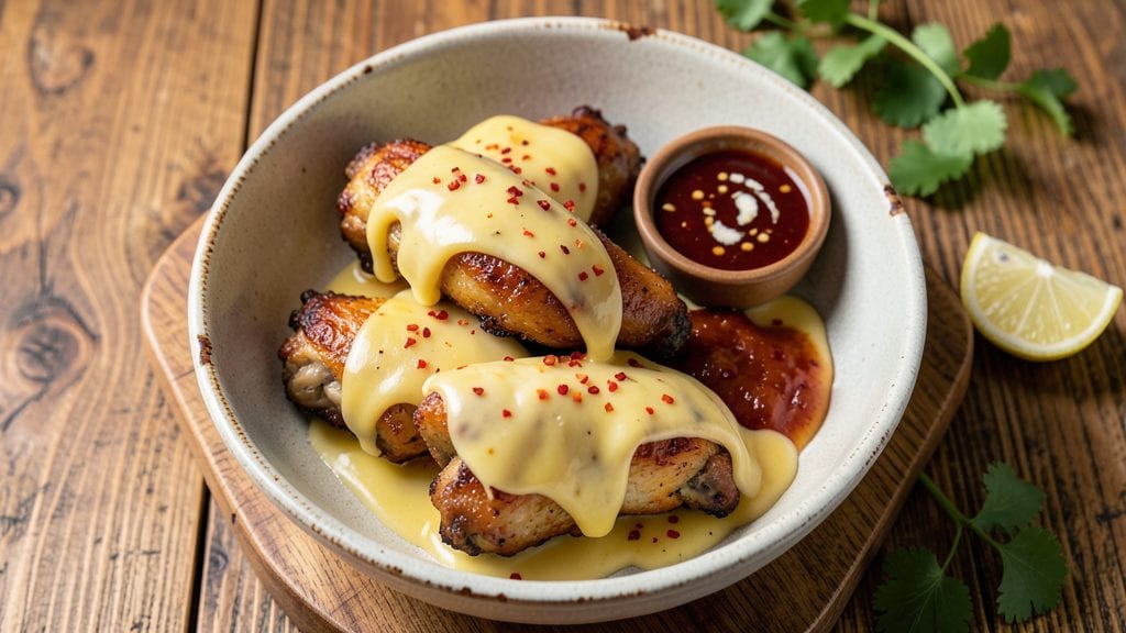 Cheese Wings Recipe: Crispy Bites With Sticky, Pull-Apart Cheese