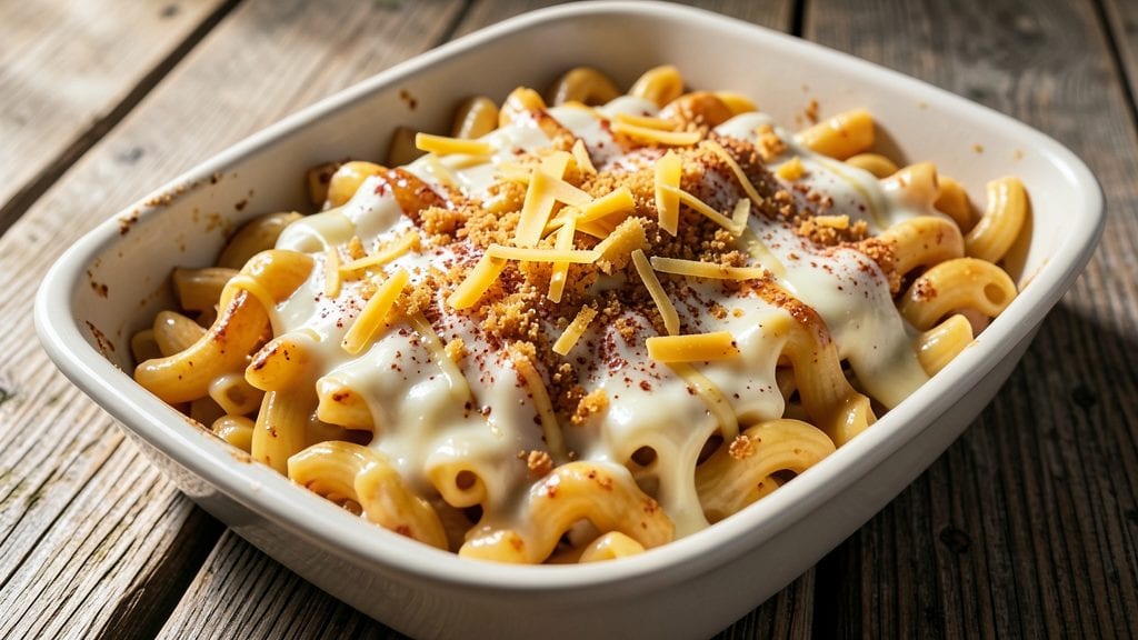 Copycat Outback Mac and Cheese Recipe: Creamy Swirls With Crispy Herb Crown