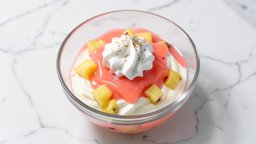 Cottage Cheese Pineapple Cool Whip Jello Recipe: Layered Tropical Parfait Magic