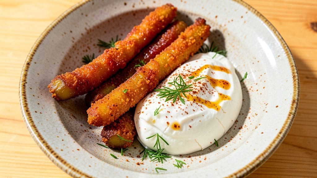 Deep Fried Pickles With Cream Cheese Recipe: Crispy Bites Meet Tangy-Sweet Creamy Dip