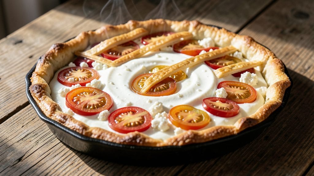 Goat Cheese and Tomato Tarts Recipe: Buttery Crust With Tangy Creamy Fillings