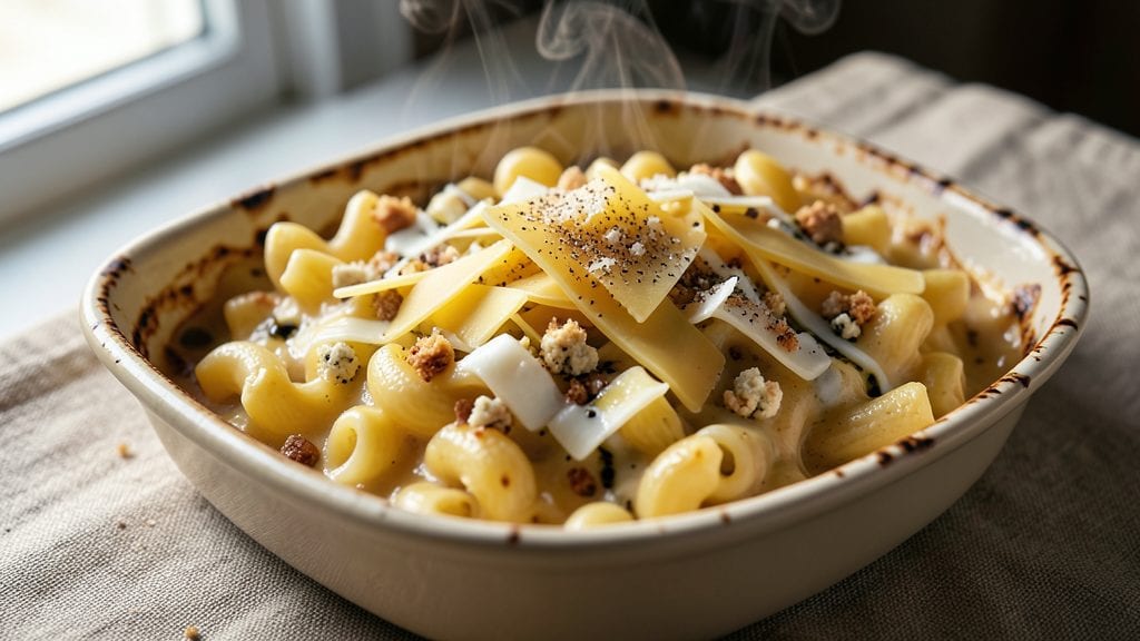 Gordon Ramsay Mac and Cheese Hell's Kitchen Recipe: Hell's Kitchen Crispy-Top Masterpiece
