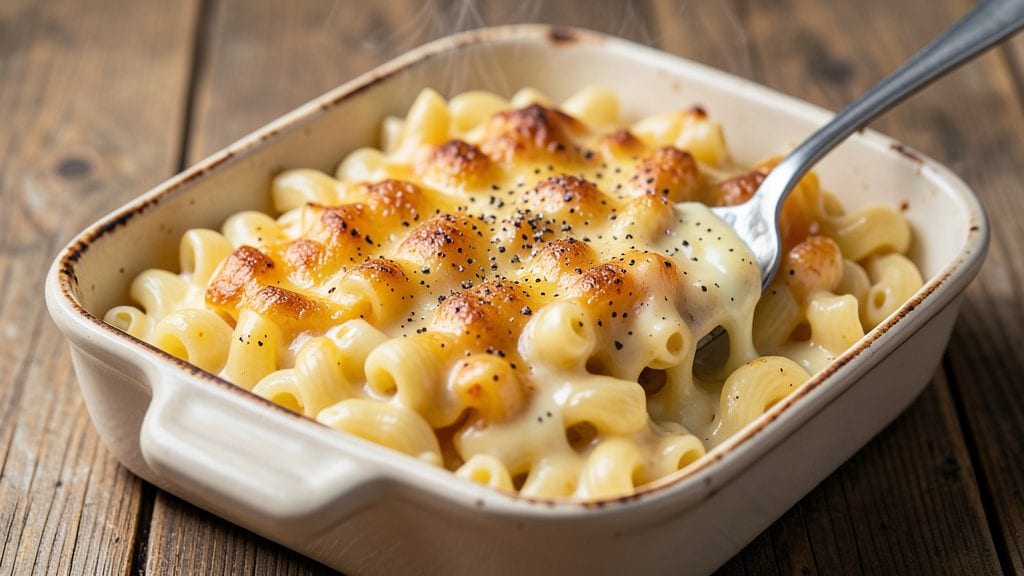 Grandma's Mac and Cheese Recipe: Nostalgic Crispy Crust, Gooey Pull-Apart Magic
