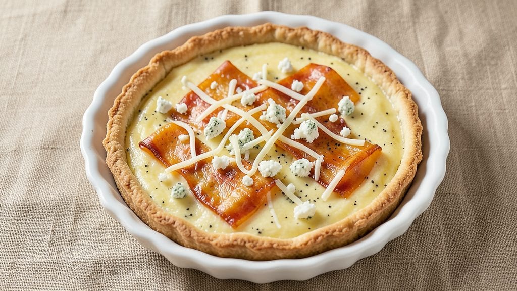 Magnolia Three Cheese Quiche Recipe: Crispy Crust Meets Triple Cheese Bliss