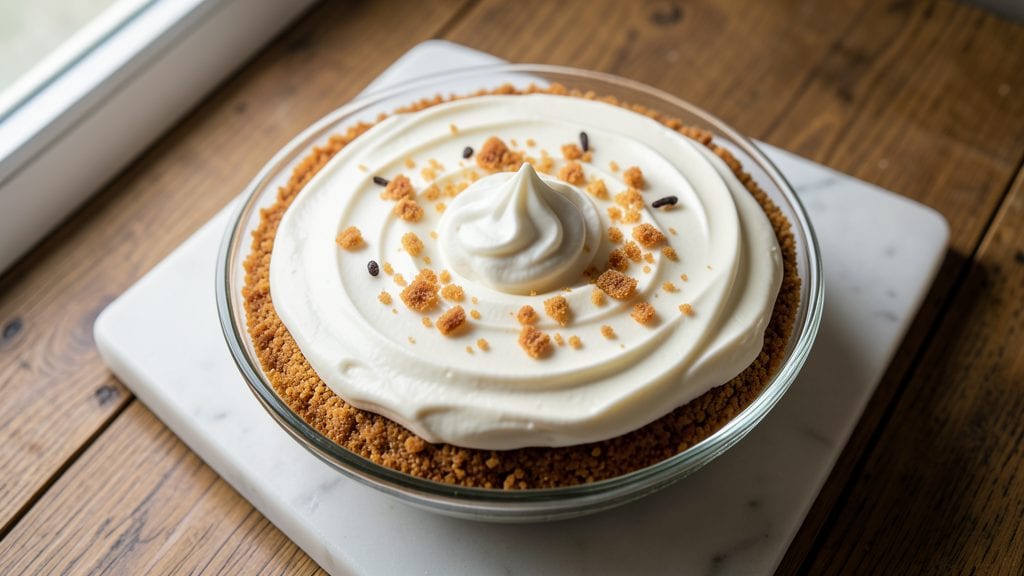 No Bake Cheesecake Recipe Using Philadelphia Cream Cheese: Velvety Swirls With Crunchy Graham Top
