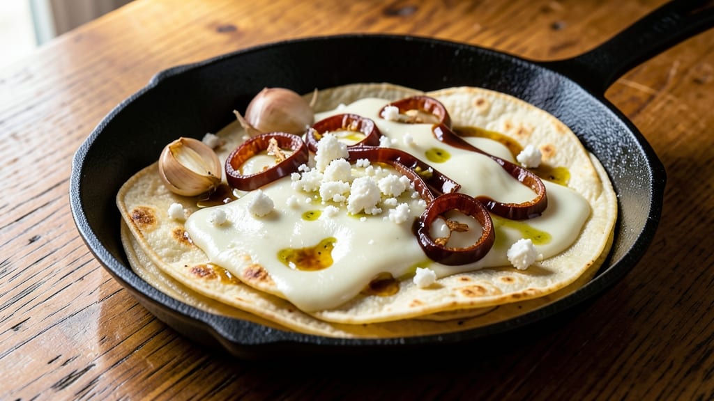 Oaxaca Cheese Dip Recipe: Smoky Cinder Cone Flavor With Crispy Tortilla Crown