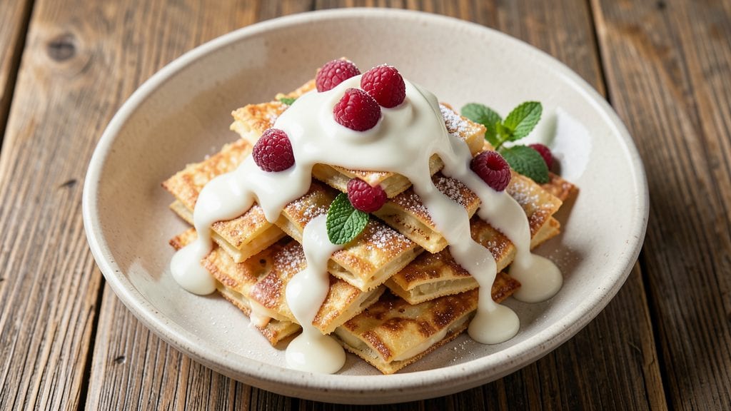 Old Fashioned Cheese Blintz Recipe: Golden Pancakes With Sweet Cream Filling