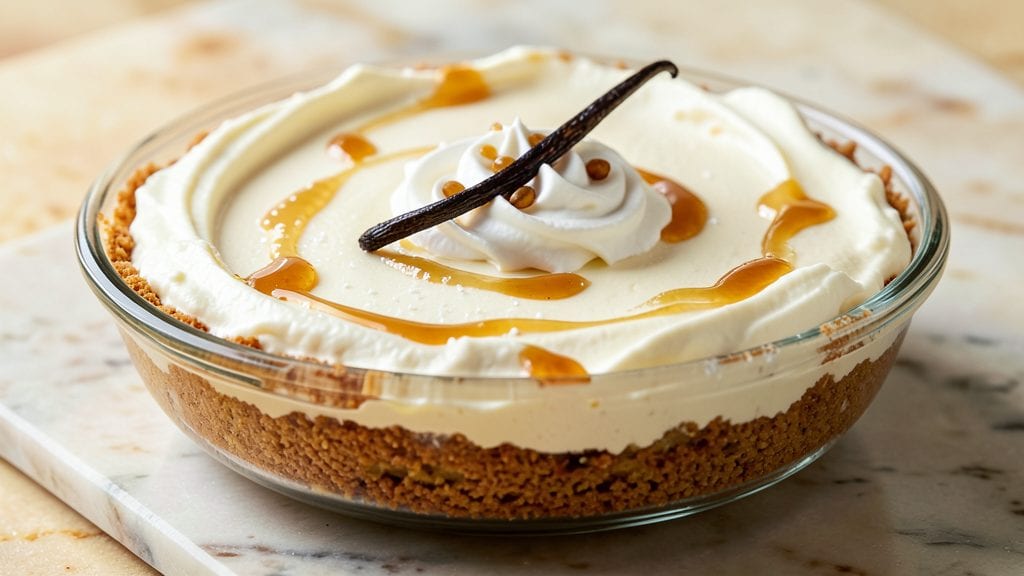Original Philadelphia Cream Cheese No-Bake Cheesecake Recipe: No-Oven Vanilla Bean Swirls With Crunchy Graham Cracker Crown