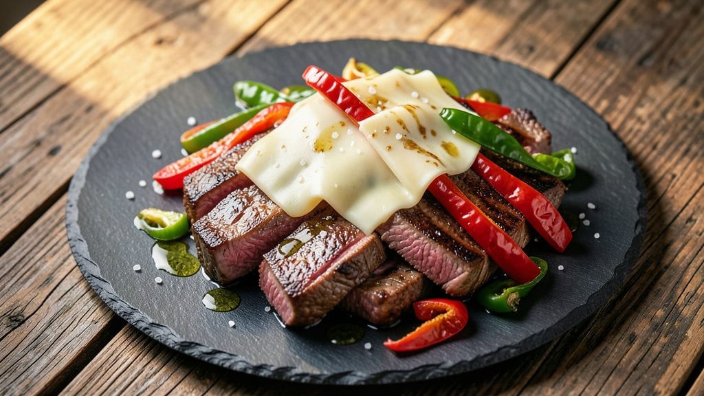 Philadelphia Cheese Steak Recipe: Crispy Provolone and Peppery Ribeye Bites
