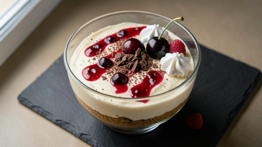 Philadelphia Cream Cheese Black Forest Cheesecake Recipe: Chocolate Swirls and Crispy Graham Crust Magic