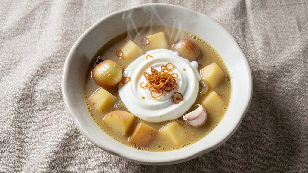 Philadelphia Cream Cheese Potato Soup Recipe: Velvety Swirls With Crispy Herb Garnish