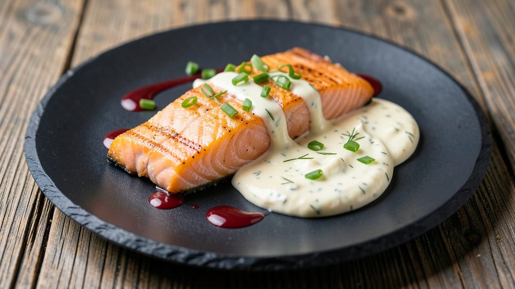 Salmon With Philadelphia Cream Cheese Recipe: Pan-Seared Richness With Herbed Cream Cheese Glaze